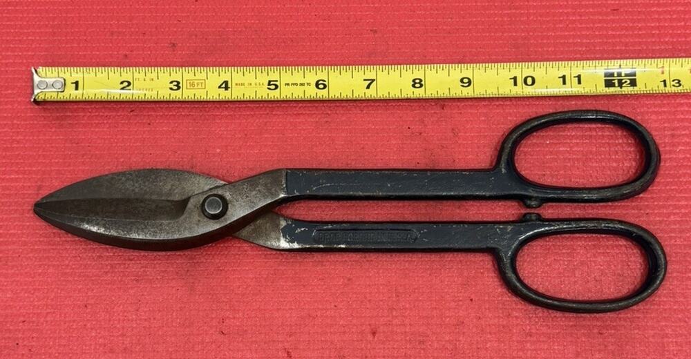 Vintage RARE Sentry 6312 Cutting Scissors Shears Snips 12.5” Long Made in USA